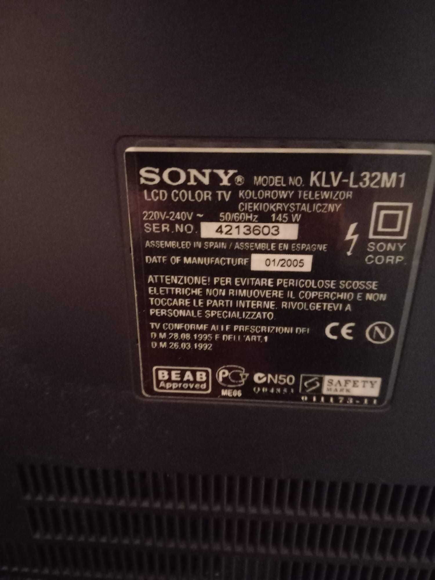 TV Sony -  80 cm