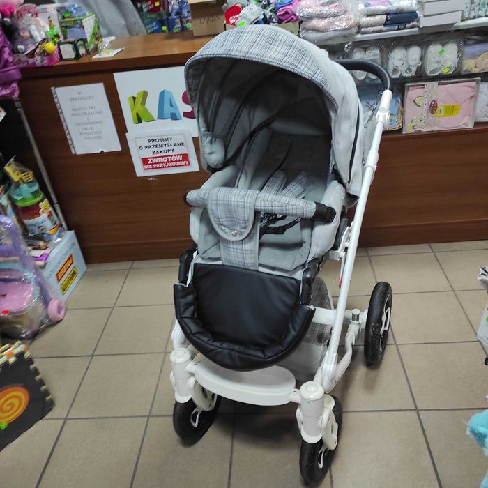 Wózek wielofunkcyjny TIMER głęboko-spacerowy 3w1