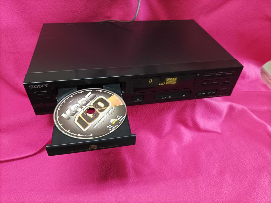 Sony CDP-312 - Compact Disc Player - Com Controlo Remoto - Vintage