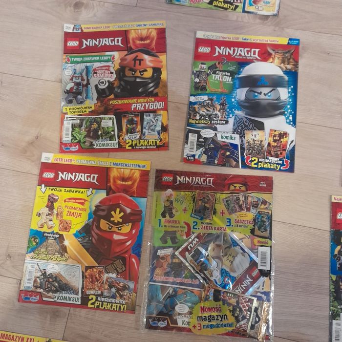 Lego Ninjago Gazetki 27 sztuk