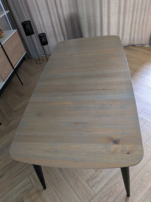 Stół rozkładany z litego dębu 90x180 cm - firmy Meble Nova