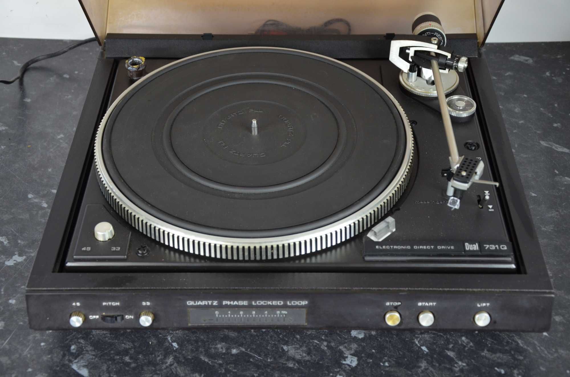 DUAL CS-731Q kultowy gramofon Direct Drive Quartz stan bdb Serwis