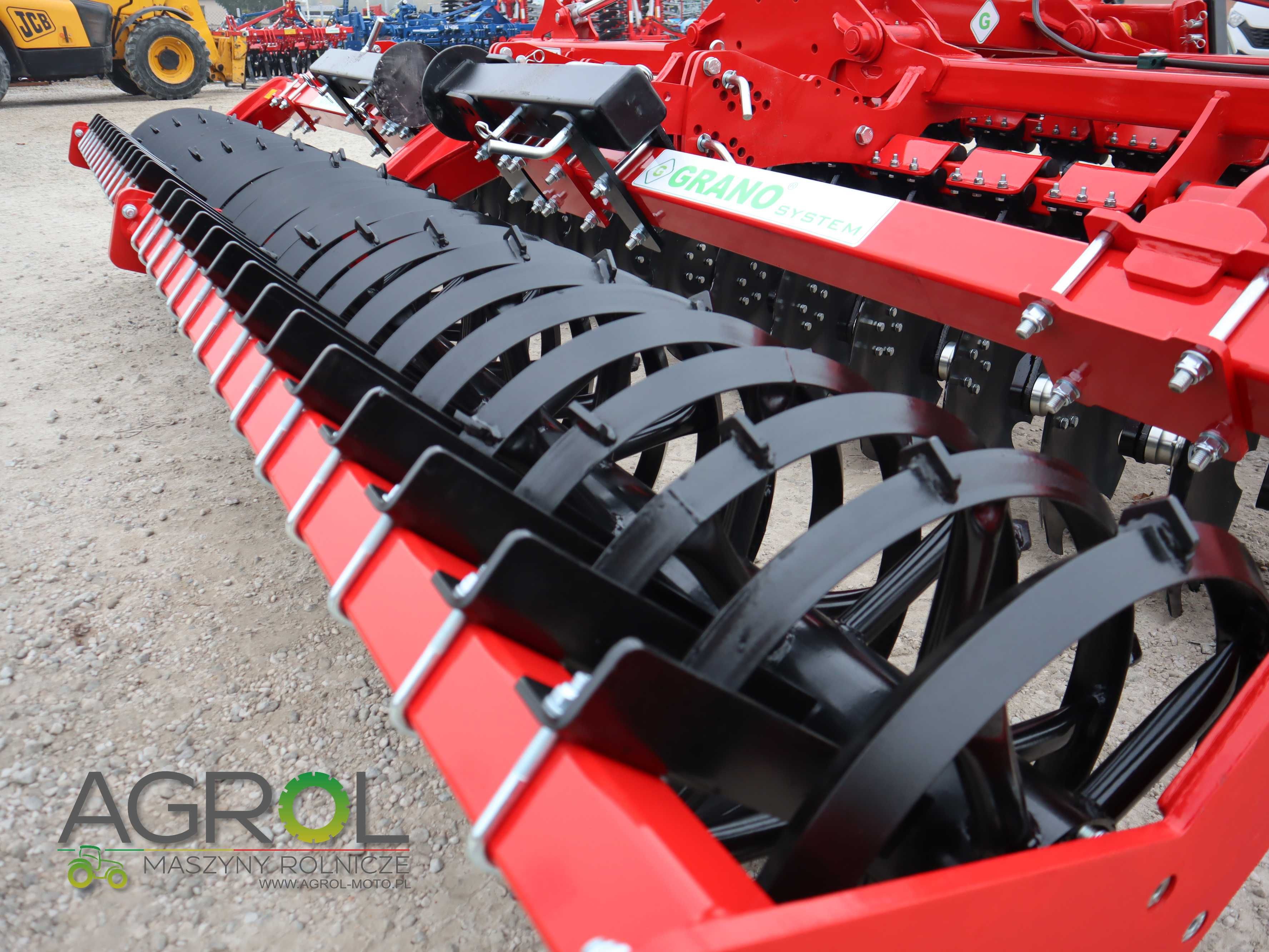 Brona talerzowa hydrauliczna 4m SHARK SHS Grano-System NOWA WERSJA