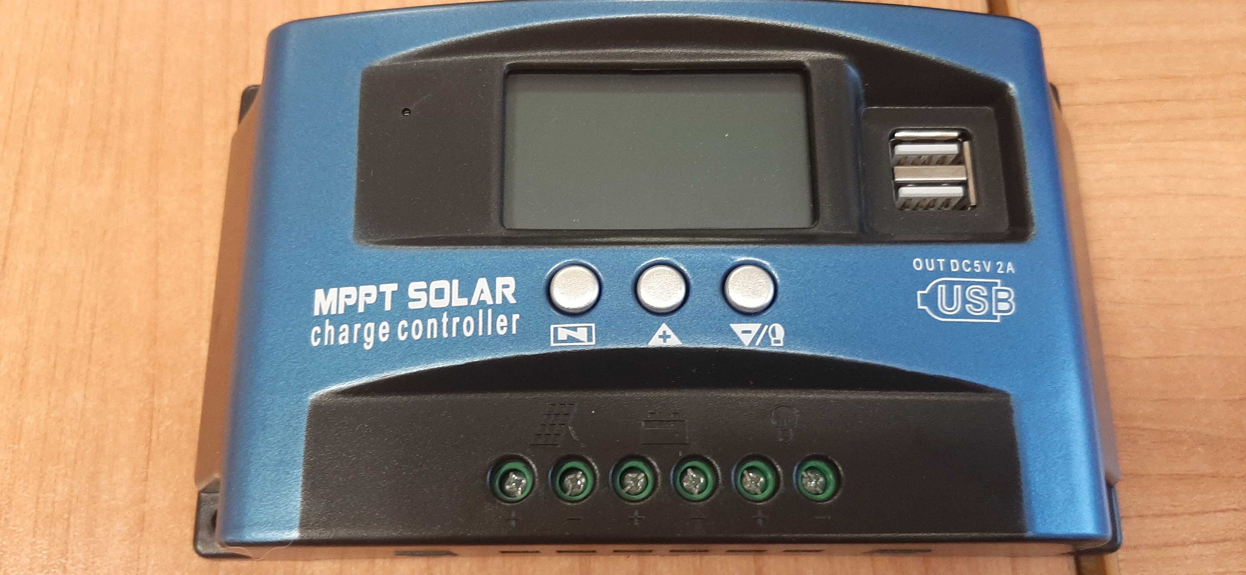 Sterownik paneli modułów fotowoltaicznych 12v/24v MPPT 30A