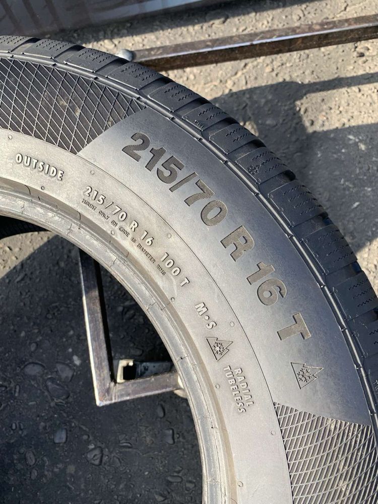 Шини 215/70 R16 Continental зима 2022 рік 8 м