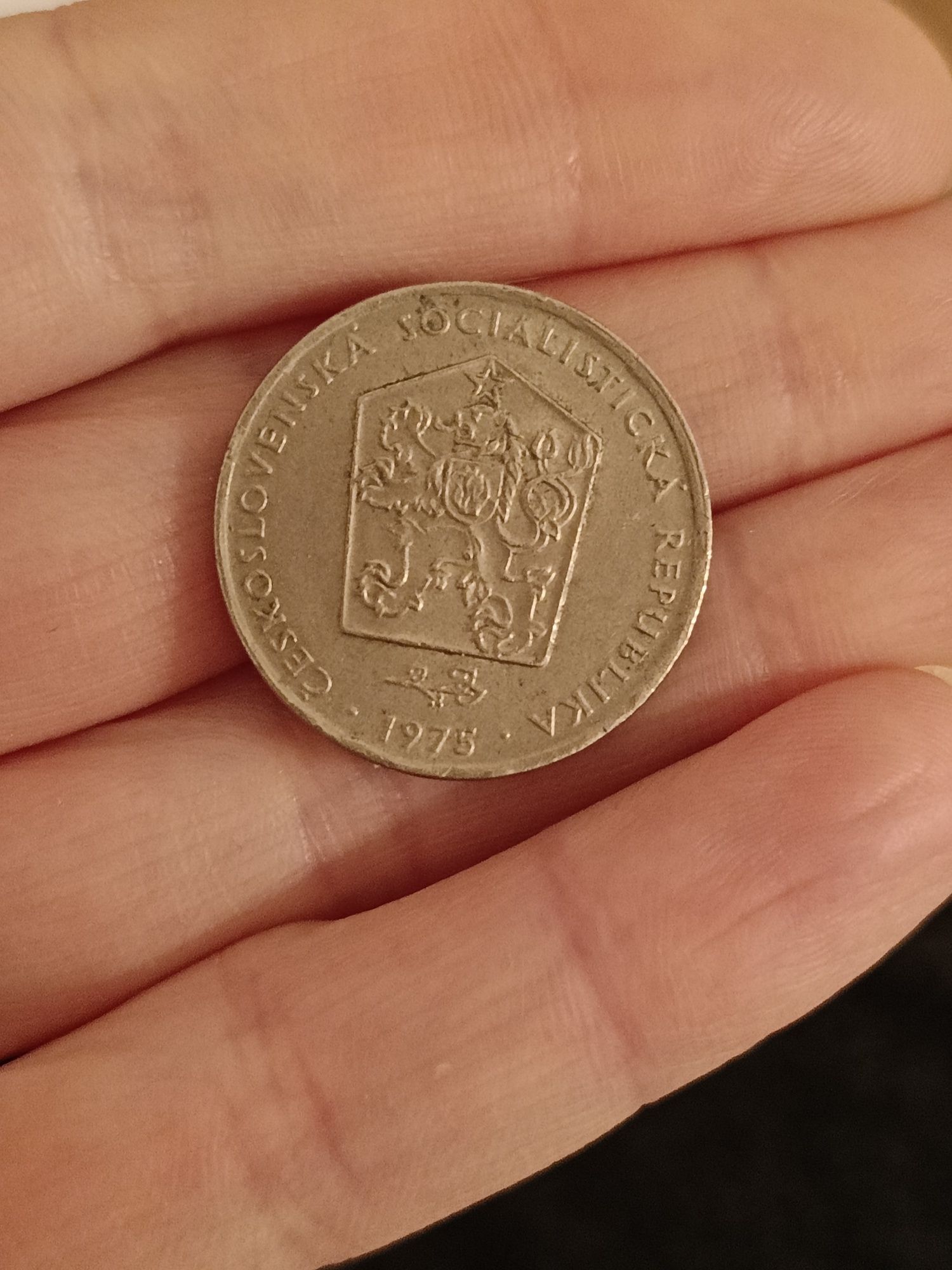 Monety z Czechosłowacji 4 sztuki