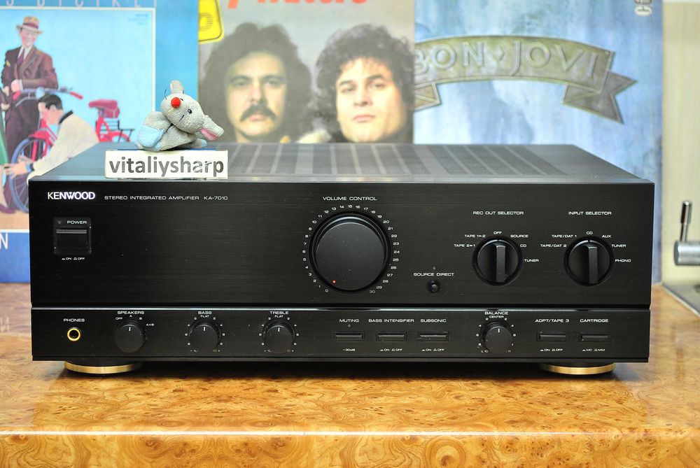 Топовый KENWOOD KA-7010 (801) 105/155вт 15кг 2транса идеал.сост