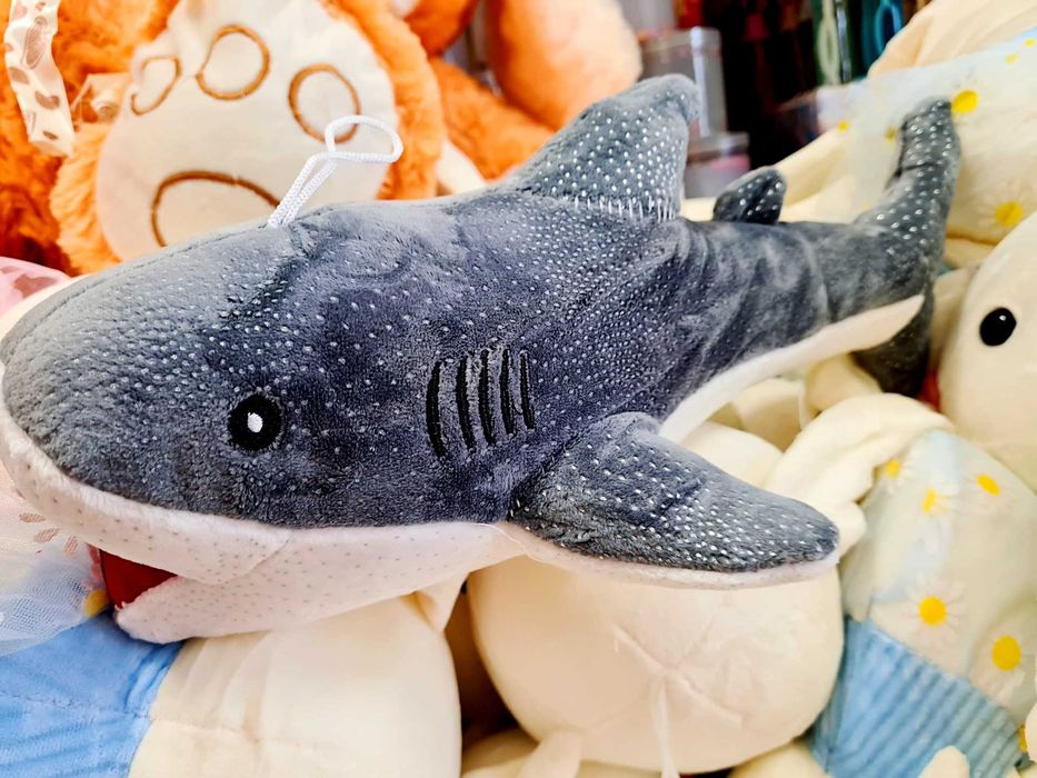 Maskotka Rekin pluszak zabawka z oceanu