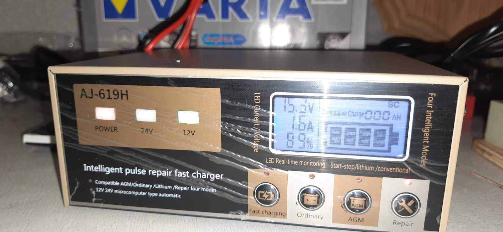 Интеллектуальное  зарядное устройство 12V / 20A , 24 V/15 А