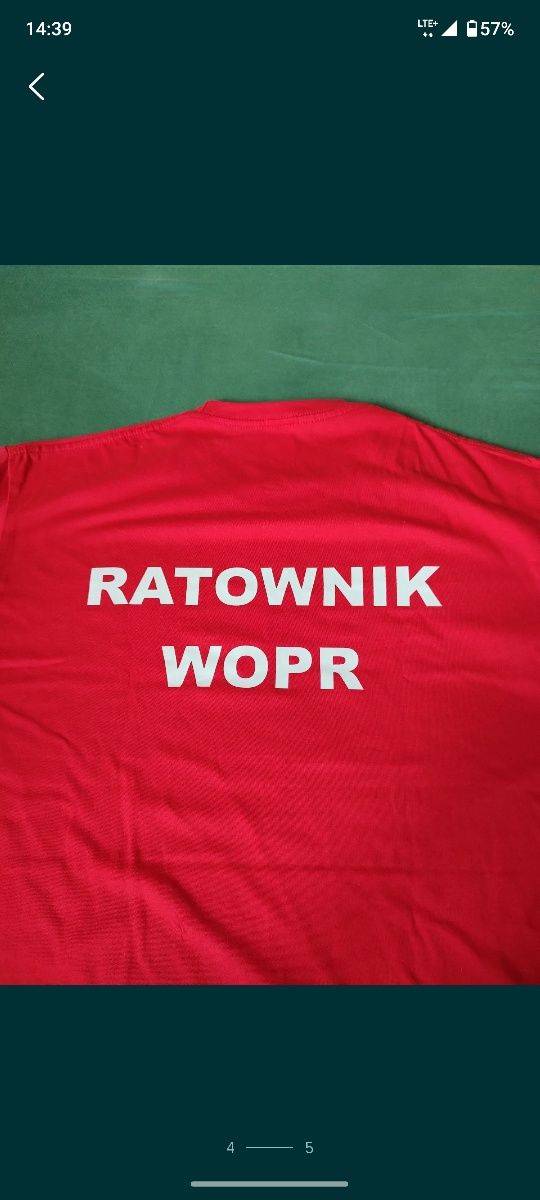 Koszulka Ratownik WOPR
