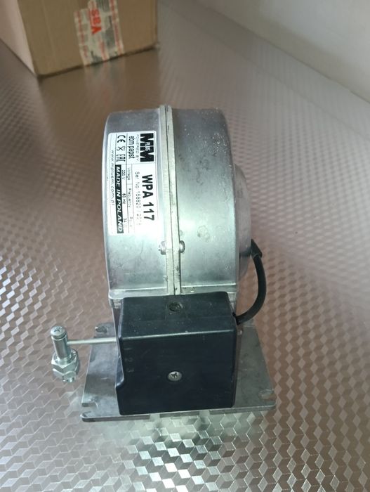 Вентилятор до котла,Нагнітальний вентилятор M+M WPA 117K, турбіна