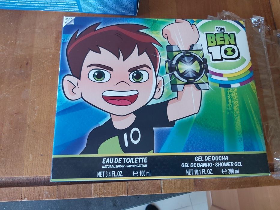 Toilette criança com água de colonia e gel de duche