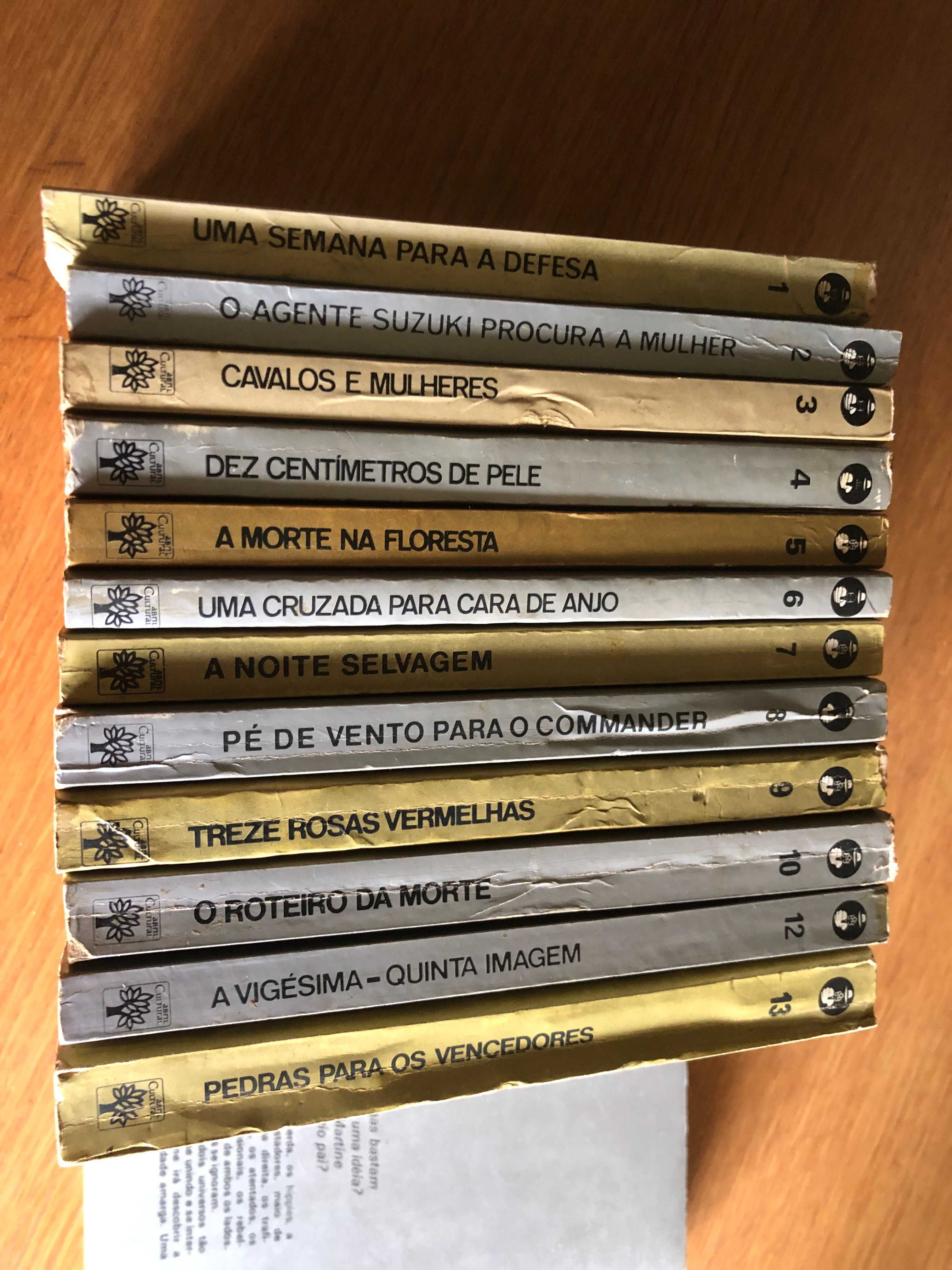 Policiais Abril séries aço e bronze