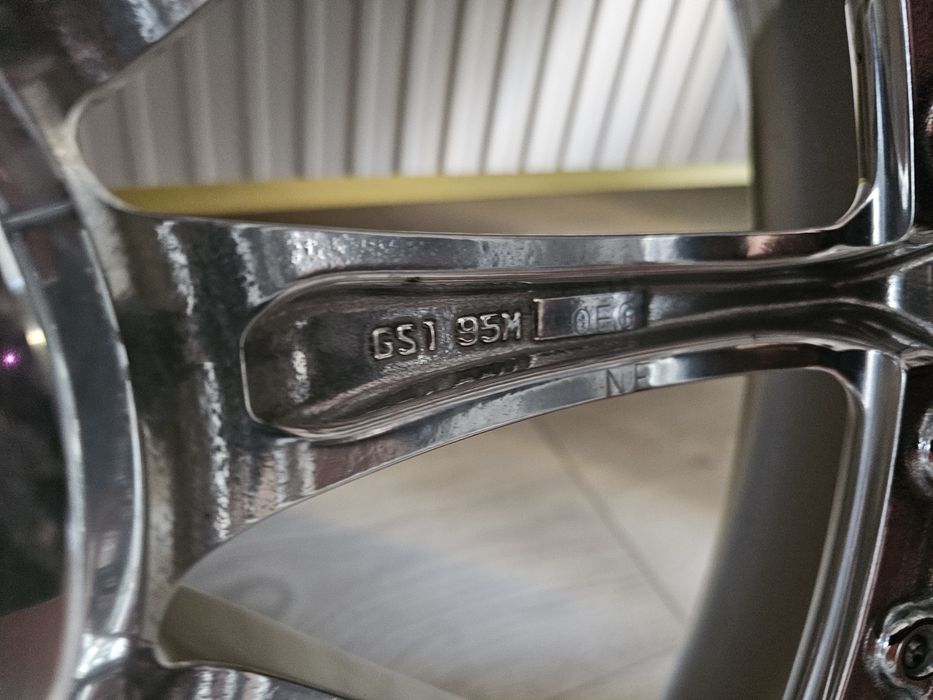 Felgi Work Gnosis GS1 19x9.5 19x8.5 5x114.3 polerka super stan