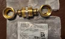 Złączka prosta PEX 16 x 16 mm
