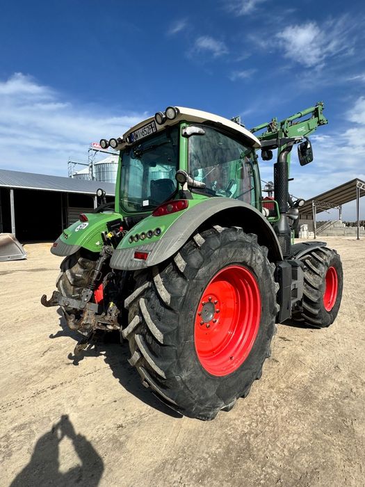 Fendt 714 SCR Vario TMS Brutto 2014rok z ładowaczem Cargo 4x85..716..4