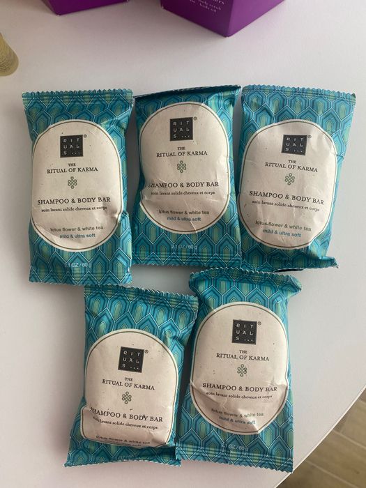 Rituals zestaw szampon krem mydelko