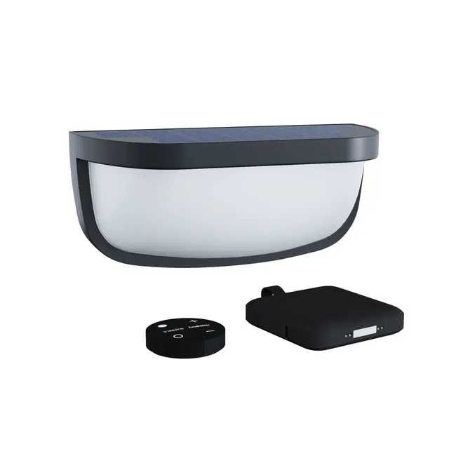 Kinkiet solarny Foley Booster z akumulatorem IP44 LED