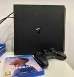 Ps4 pro com comando e fifa 22