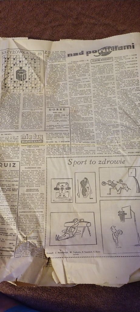 Gazeta 1975 rok stan słaby głos Wielkopolski