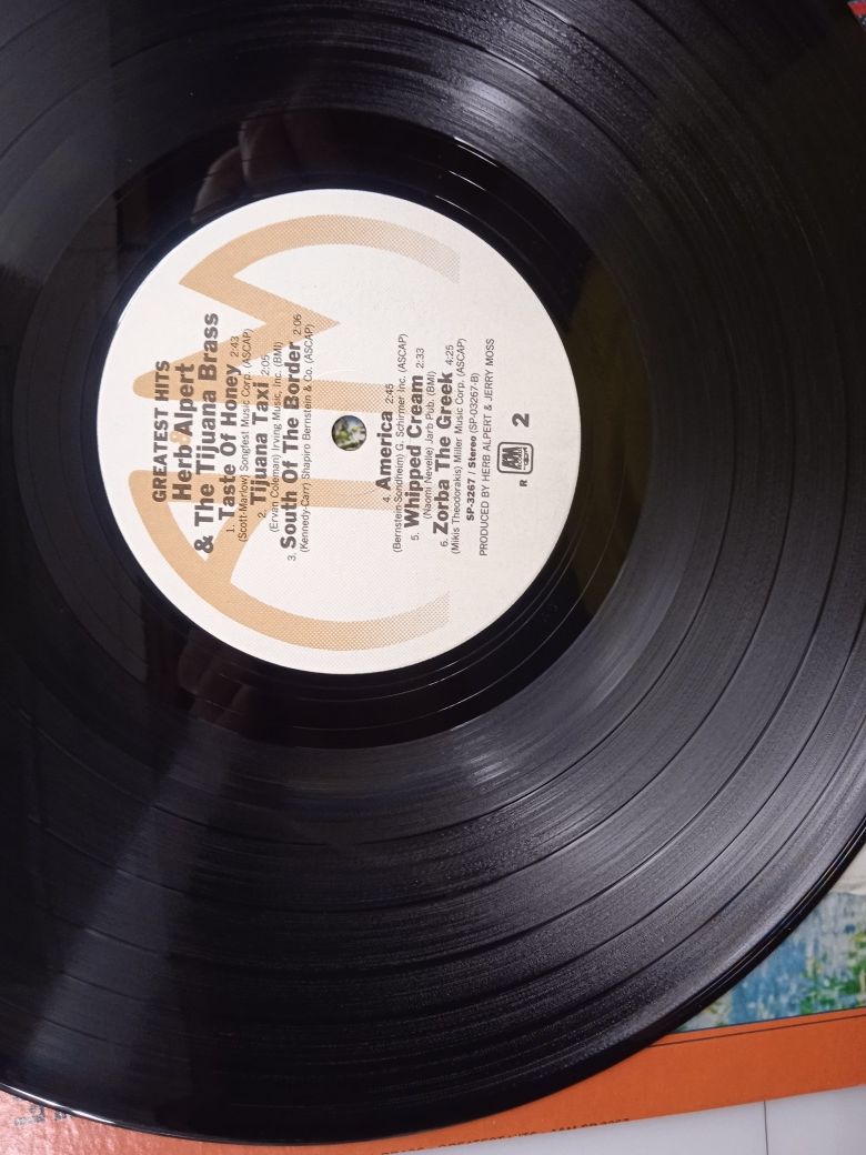 Herb Alpert i the Tijuana Brass Greatest hits winyl