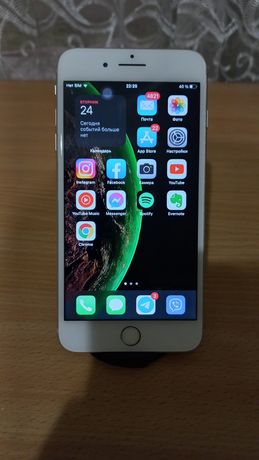 iPhone 7 Plus + 128 gb Silver Neverlock