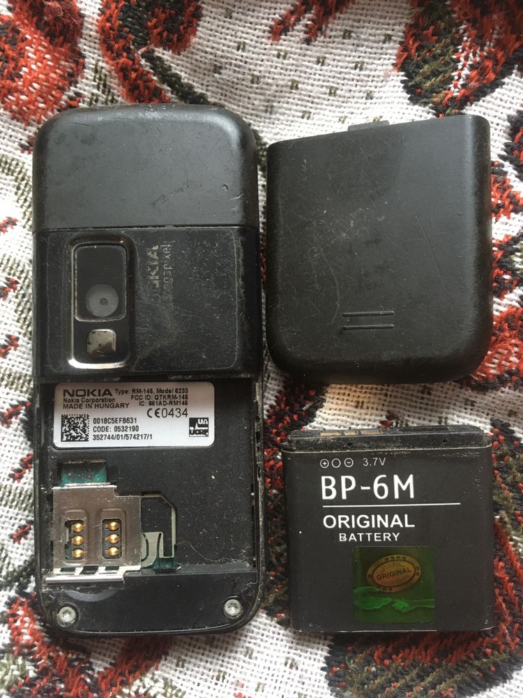 nokia 6233 i samsung