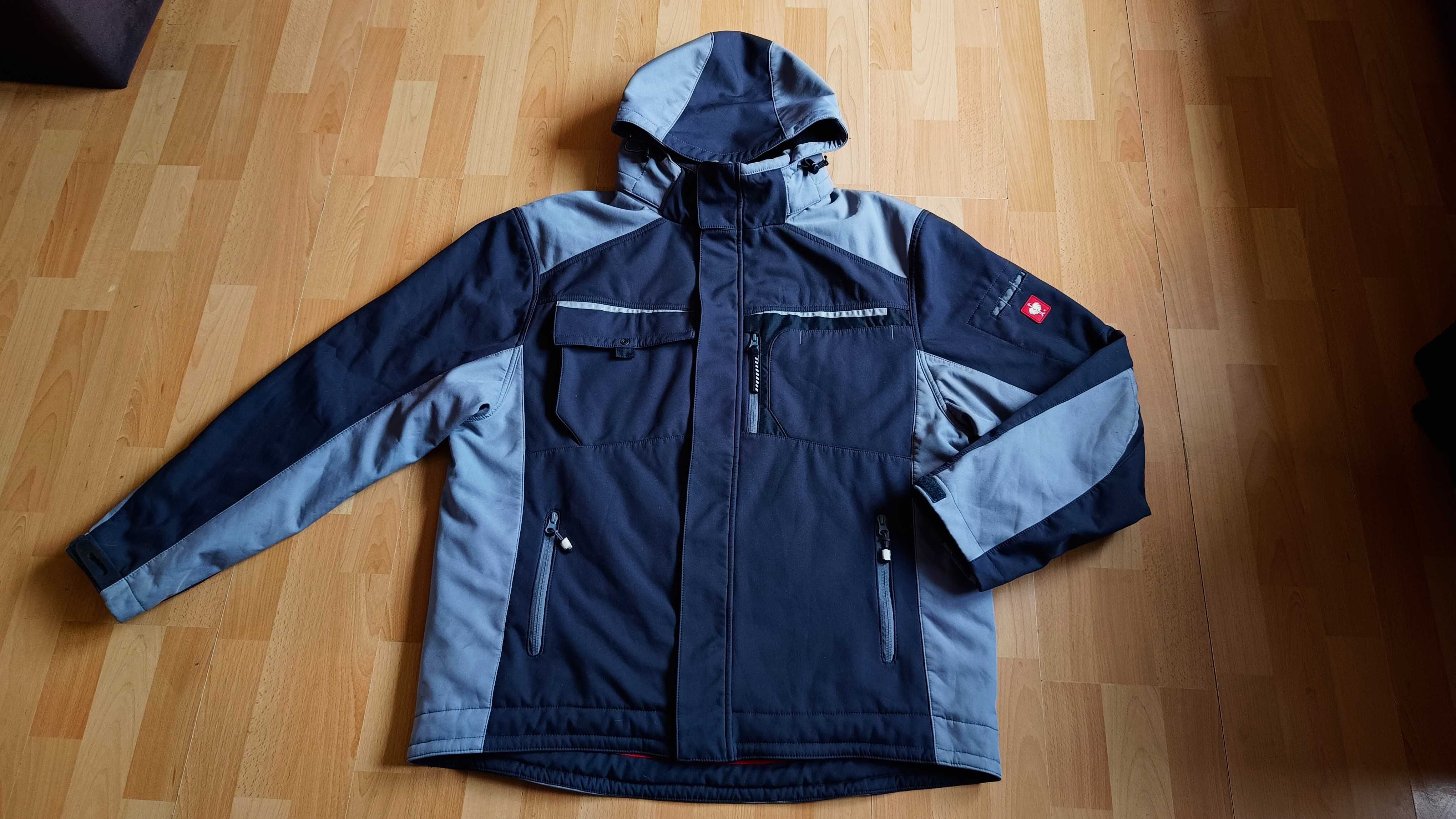Męska zimowa kurtka softshell ENGELBERT STRAUSS MOTION r.2XL stan bdb