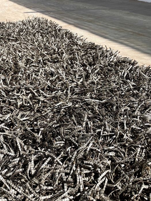 Carpete em tons de cinza