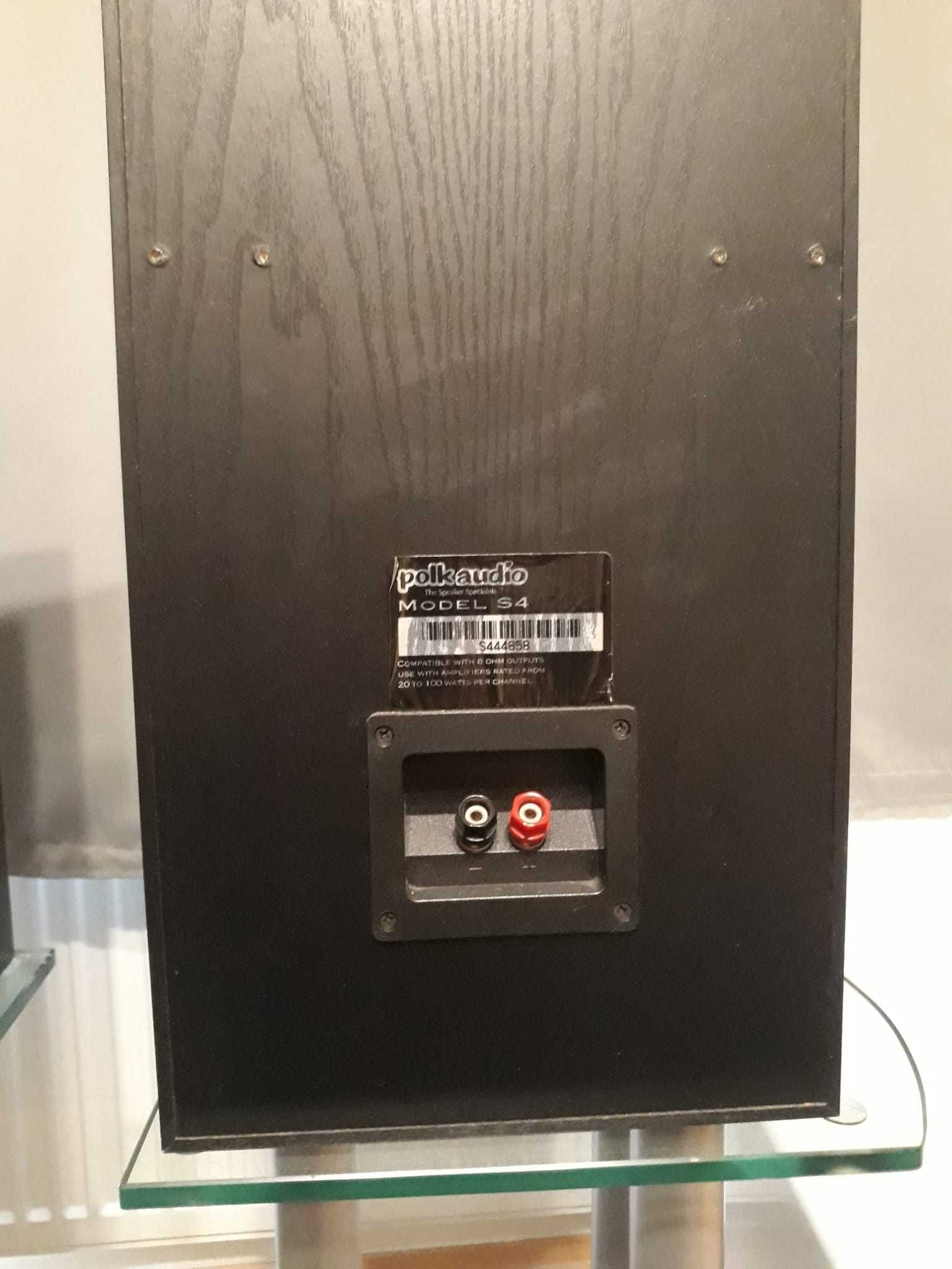 Pięknie grające Kolumny POLK AUDIO S4, 100 watt, efektywność 91db