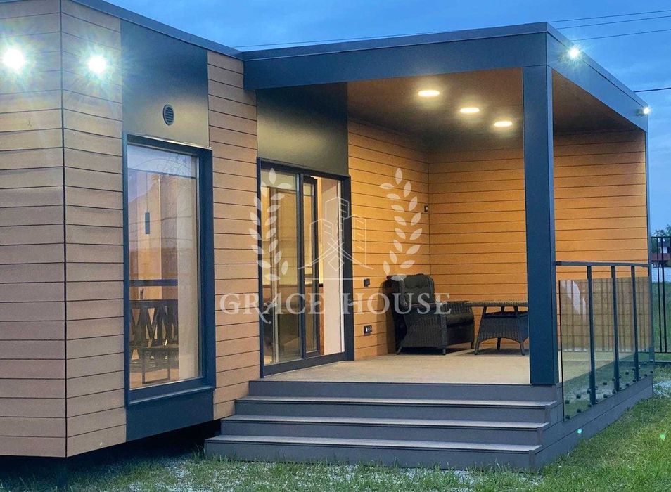 Продажа Современного компактного дома с ремонтом Плюты, 5соток