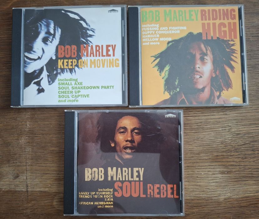 Продам 3 оригінальні CD  диски Bob Marley  1996 рік. Раритет. REGGAE.