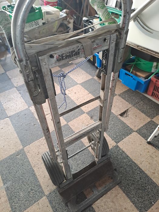 Porta paletes ,carro e compressor 100lts