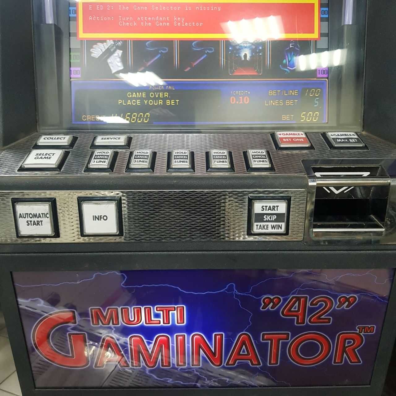 Автомат ігровий GAMINATOR
