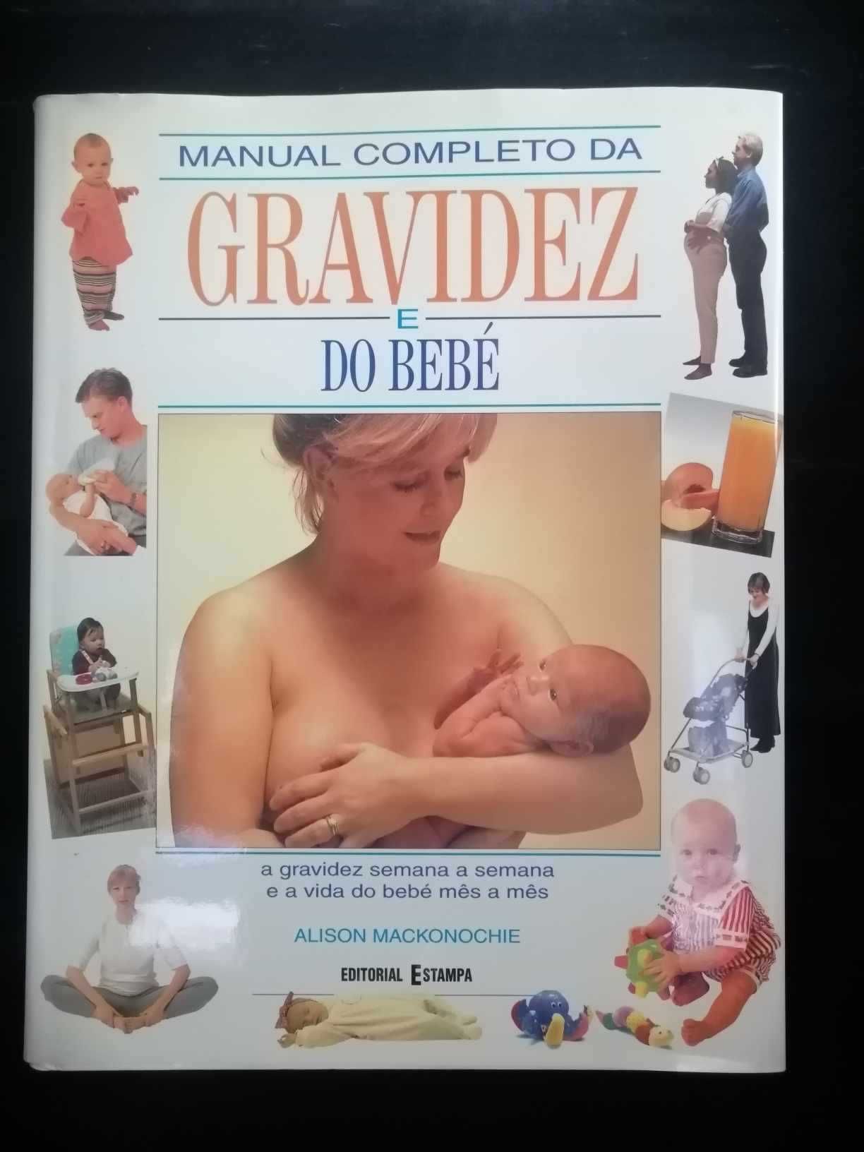 Livro "Manual completo da gravidez e do bebé" de Alison Mackonochie