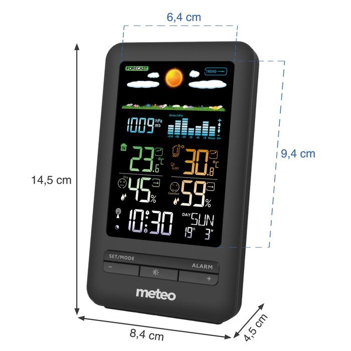 Stacja Pogodowa Meteo Sp103 Z Czujnikiem