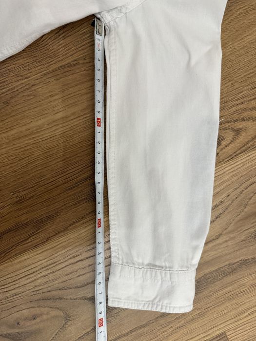 Koszula biała z długim rękawem, Reserved, rozmiar 104