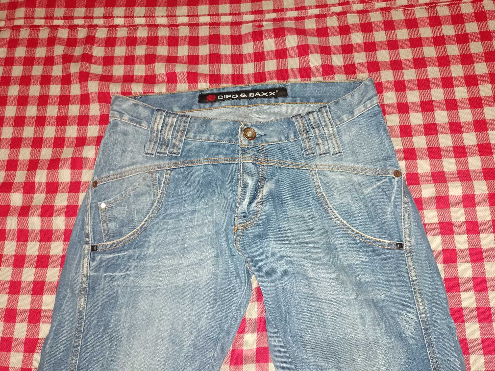 Spodnie męskie jeans Cipo & Baxx W31 L34