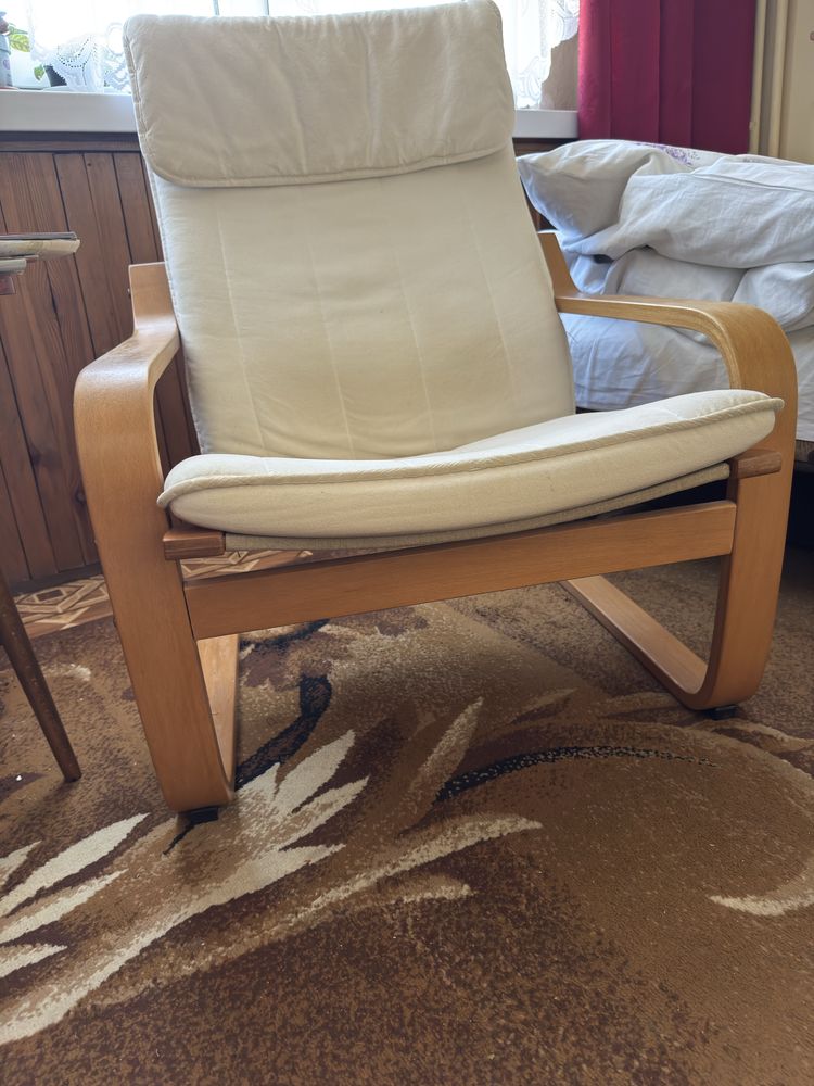 Fotele IKEA drewniane okleina bukowa 2 sztuki