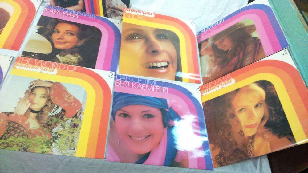 Caixa LPs Discos Vinil Easy Listening