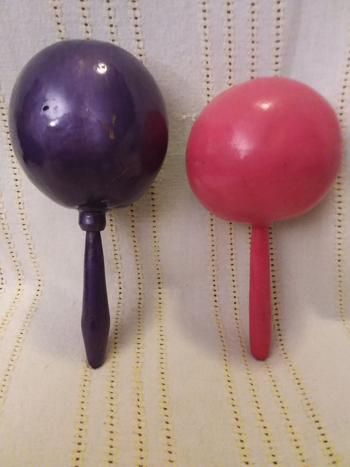 Maracas em madeira