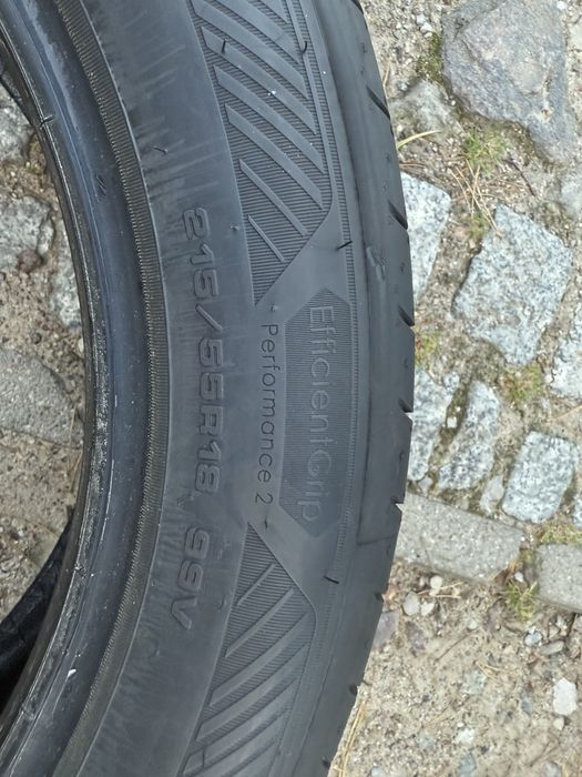 Sprzedam opony letnie Goodyear efficientgrip performance 2 215/55r18