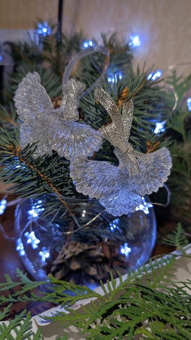 Новорічні іграшки з епоксидної смоли