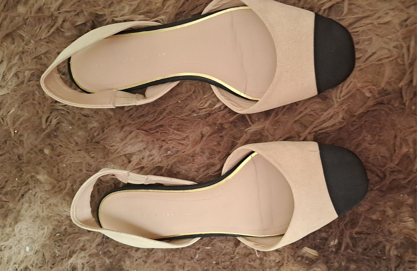 Балетки Zara слінгбегі
