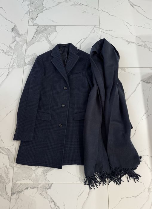 Пальто massimo dutti 36 розмір чоловіче кашемірове