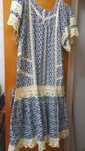 Vestido maxi padrão africano tamanho XXL - ÚLTIMOS DIAS