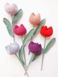 Tulipas em croché