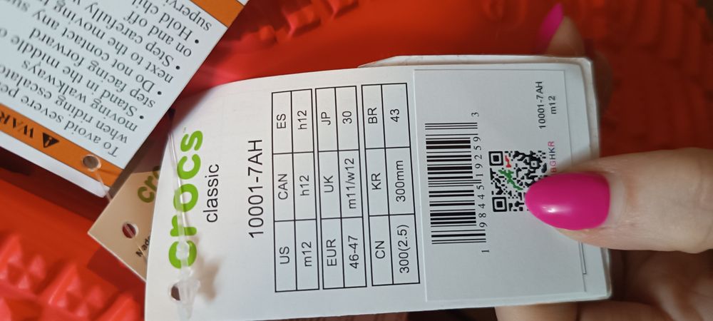 Klapki crocsy unisex