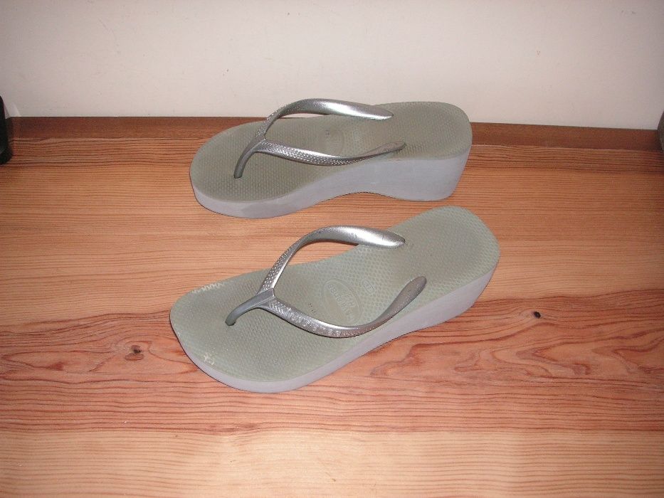 Havaianas High T/38  (Prateado)