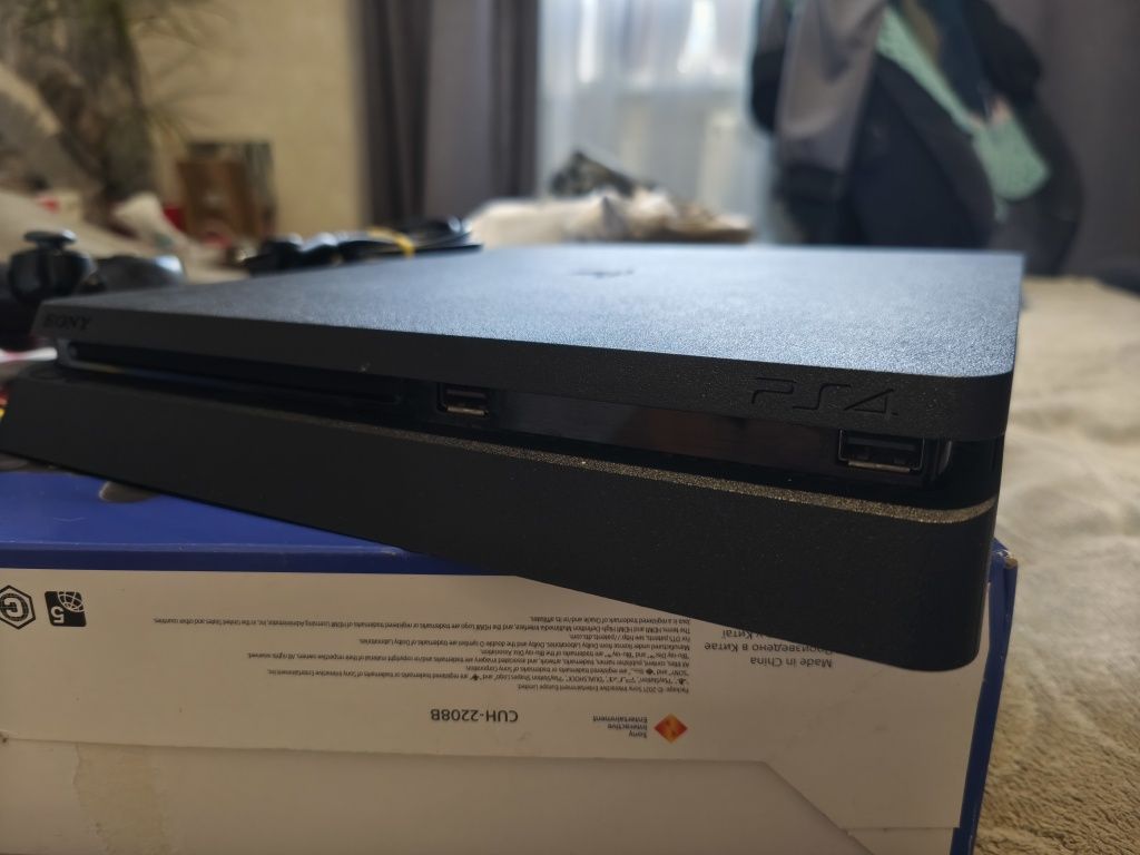 Ps 4 slim 1tb гарний стан + допи